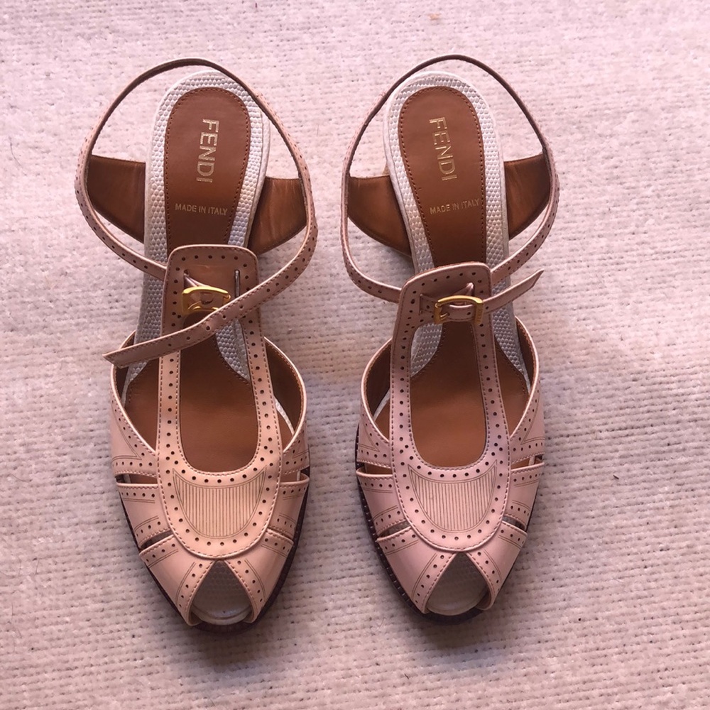 Fendi chameleon heels